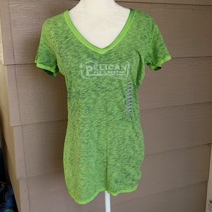 NWT green Pelican Brewery shirt